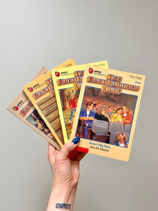 Vintage Other - 80s-90s Vintage 🍎 Baby-Sitters Club Paperback Books Set by Ann M. Martin (4)